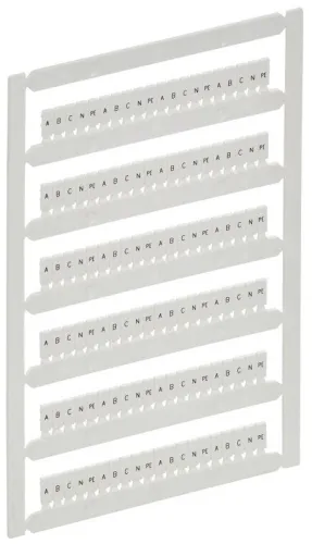 Маркер для CP 1.5кв.мм "A; B; C; N; PE" ARMAFIX IEK AF-CT10D-M-D15-21