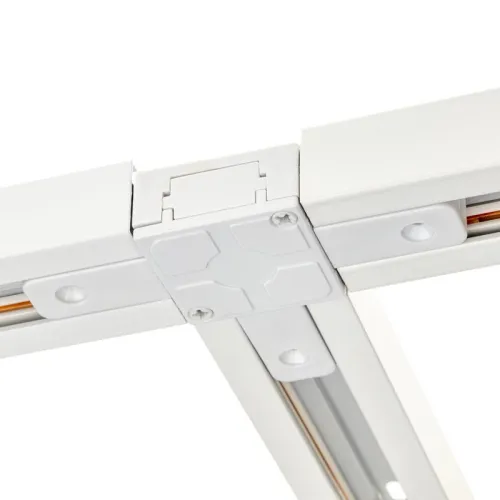 Коннектор трековый для соединения шинопровода Т-образн. жесткий ARTLINE пластик/медь бел. Ritter 59747 0 фото 7