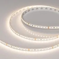 Лента светодиодная RT-A128-8mm 24V Warm 3500К 9.6Вт/м IP20 2835 высок. эффект. 150лм/Вт (уп.5м) Arlight 038757