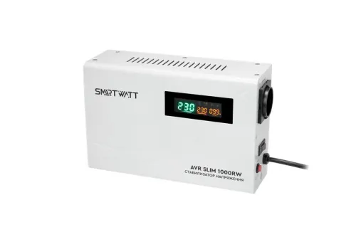 Стабилизатор напряжения настенный SMARTWATT AVR SLIM 1000RW 4512020310001