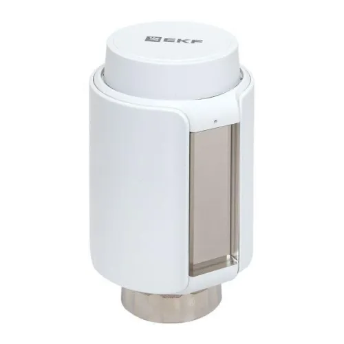 Терморегулятор умный для радиатора отопления (термоголовка) Zigbee Connect EKF ett-8 фото 8