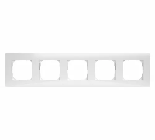 Рамка 5-м Pixel бел. TOKOV ELECTRIC TKE-PX-RM5-C01