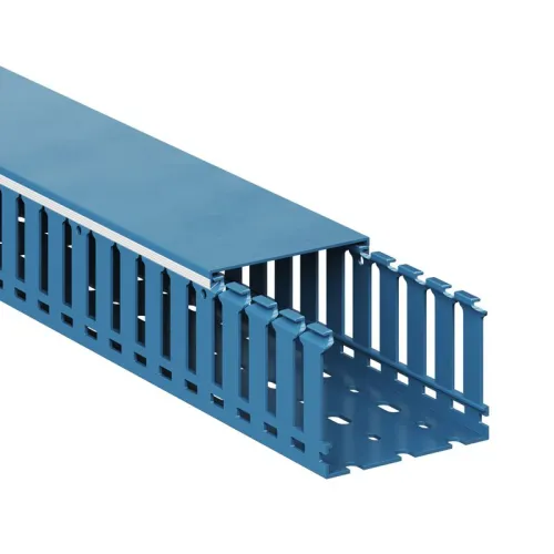 Кабель-канал перфорированный 80х60 L2000 RL12 син. DKC 00239RL фото 3