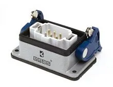 Вилка 2-фиксатора для панели 6 полюсов 16А EMAS EBM06FM42