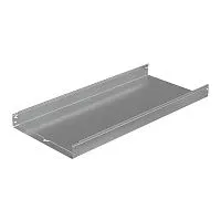 Лоток листовой неперфорированный 500х80 L3000 сталь 1мм "Быстрый монтаж ПЛЮС" LNplus80-500-1.0-3000 оцинк. КМ PL0351