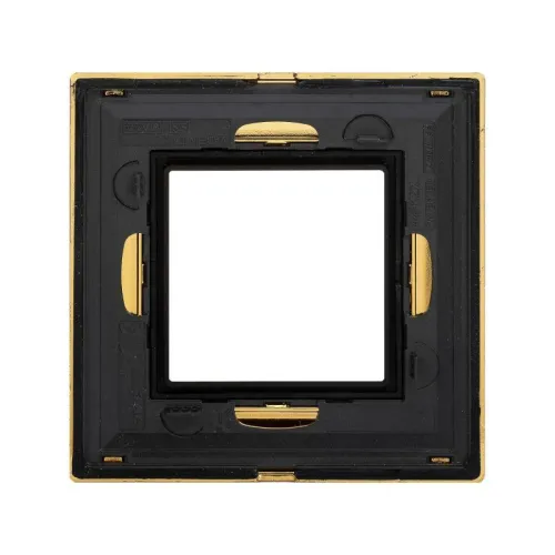 Рамка 1-м 2мод. Avanti метал. зол. DKC 4408852 фото 3