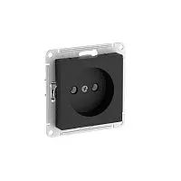 Розетка AtlasDesign 16А без заземл. без шторок быстрозажим. клем. механизм карбон SE ATN001041S