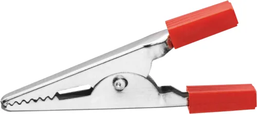 Зажим "крокодил" 5А 80 851 OAC-5A-52-R25 красн. ОНЛАЙТ 80851 фото 2