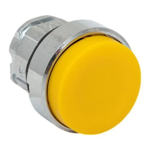 Механизм кнопки исполнительный XB4 желт. выпирающая возвратный без фиксации без подсветки IP65 EKF XB4BL-Y-65