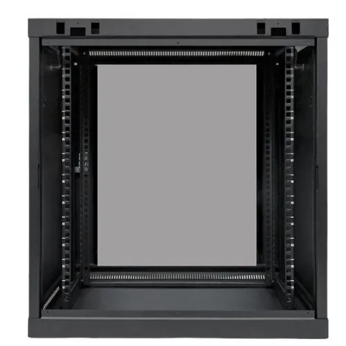 Шкаф настенный 19дюйм TERACOM PRO 12U 600х450мм дверь стеклянная с замком-ручкой черн. EKF TRP-WLL-1264-40B фото 5