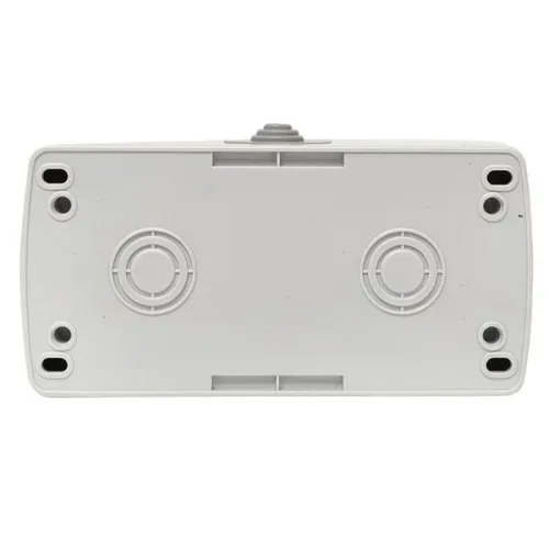 Розетка 2-м ОП Мурманск 16А IP54 с заземл. защ. шторки с крышкой сер. EKF EFR16-129-30-54 фото 9