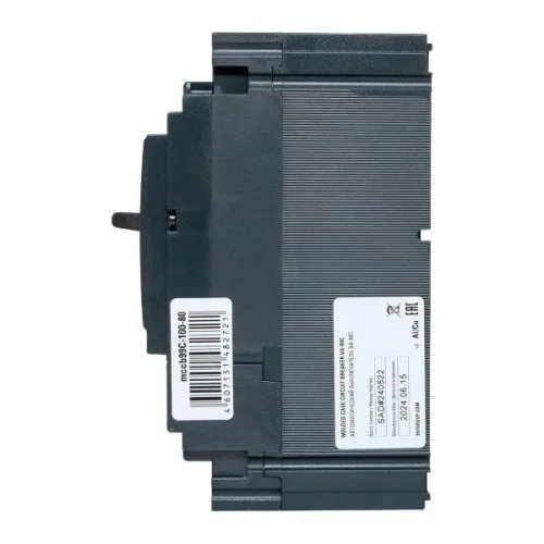 Выключатель автоматический 3п 100/80А 36кА ВА-99C Compact NS PROxima EKF mccb99C-100-80 фото 8