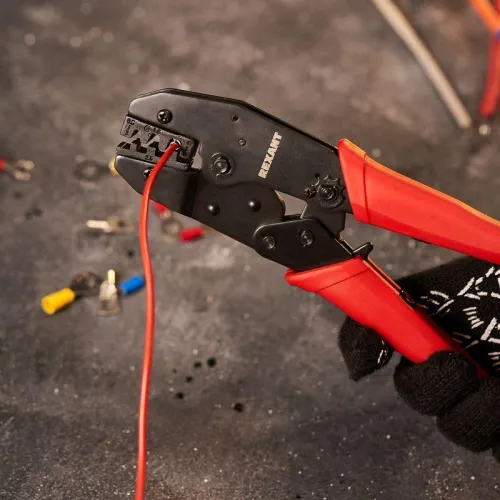 Кримпер для обжима автоклемм неизолир. 0.5-6.0кв.мм HT-230С TL-236C HT-236C Rexant 12-3001 фото 3