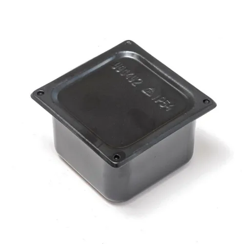 Коробка протяжная У-994 110х110х80 IP54 грунтованная с уплотнителем метал. Промрукав PR08.9805