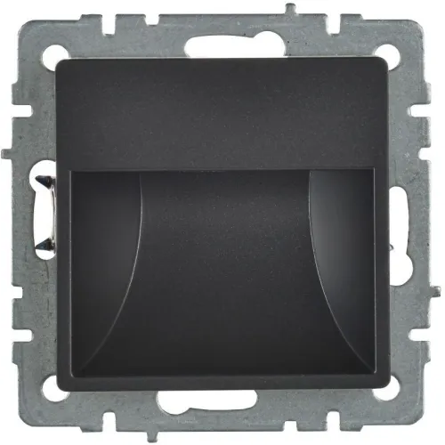 Подсветка светодиодная BRITE встраив. ПЛ20-БрЧ механизм черн. IEK BR-FL20-K02