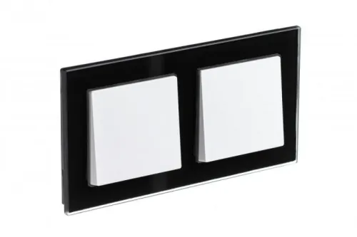 Рамка 2-м AtlasDesign Nature стекло черн. SE ATN321002 фото 4