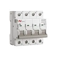 Выключатель автоматический 4п C 6А 10кА AV-10 DC AVERES EKF mcb10-DC-4-06C-av