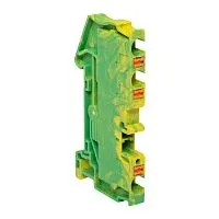 Колодка клеммная пружинная 4 Push-in 3 вывода земля EKF PIT-4-3-pe