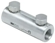 Гильза механическая АМГ 50-95 до 1кВ со срывными болтами алюм. IEK UZA-29-S50-S95-1