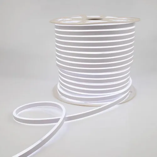 Шнур светодиодный гибкий неон LED SMD 8х16мм 120LED/м двустор. бел. (уп.100м) Neon-Night 131-095 фото 7