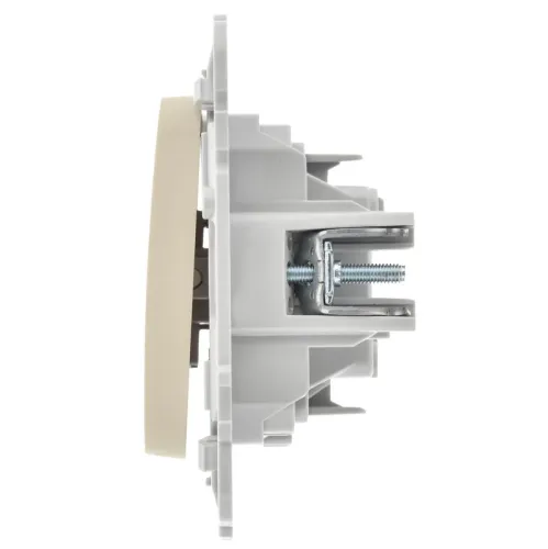 Выключатель 2-кл. СП FLITE ВС12-1-0-ФлСл 10А механизм сливочный IEK FI-V20-0-10-1-K86 фото 5