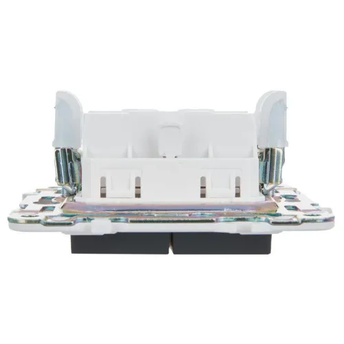 Выключатель жалюзи SKANDY 10А SK-V12G графит IEK SK-V15-0-10-K53 фото 3