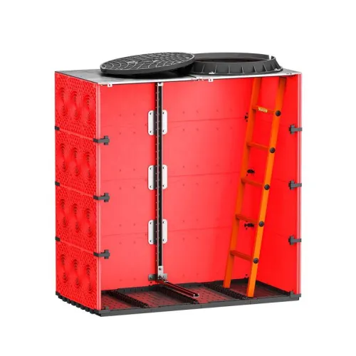 Лестница диэлектрическая H=1.5м стеклопластик. DKC SDF1542 фото 2