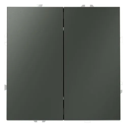 Переключатель проходной 2-кл. СП S70 10А механизм титан Voltum VLS020306