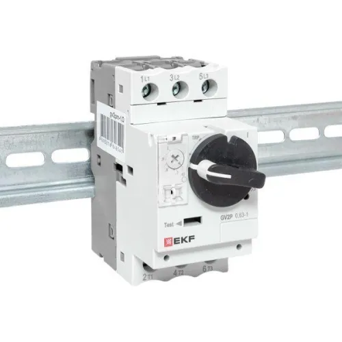 Выключатель автоматический для защиты двигателя GV2P 0.63-1А EKF gv2pm-1.0 фото 10