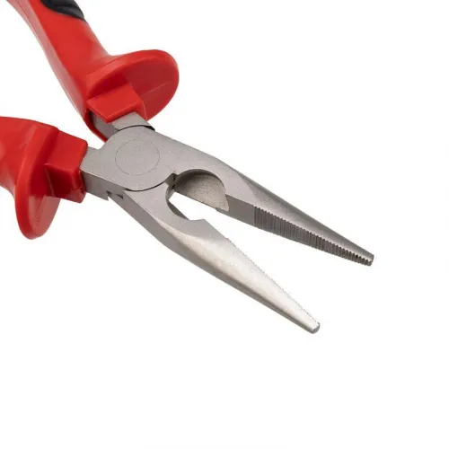 Тонкогубцы 160мм двухкомпонентн. рукоятки никелир. Rexant 12-4617 фото 5