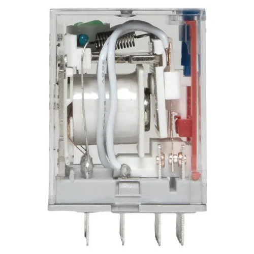 Реле промежуточное с кнопкой и мех. индикацией RPAt 22/4 5A 110В DC AVERES EKF rpat-22-4-110DC фото 6