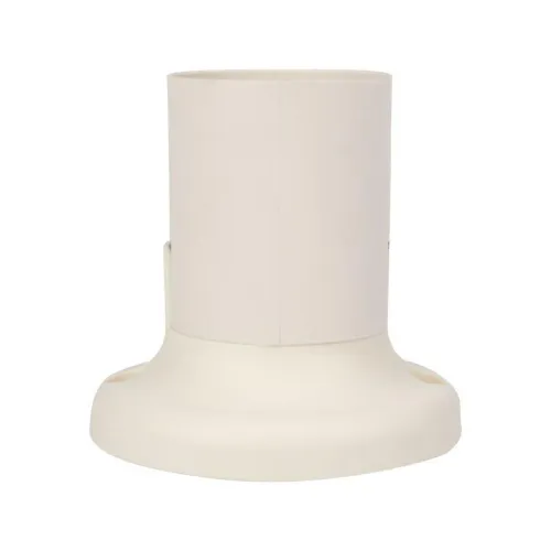 Патрон пластиковый настенный Е27 прямой бел. Rexant 11-8870 фото 3