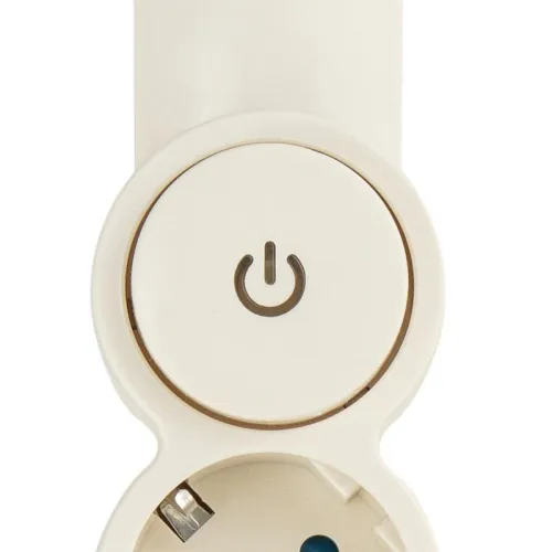 Фильтр сетевой 5х5м с/з с выкл 2кВт 10А/2 сл. кость Duwi 32573 4 фото 4