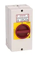 Выключатель-разъединитель главный аварийный 4п 63А IP65 закрытого исп. с замком SE MSD63411R