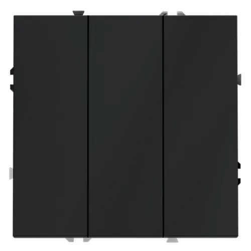 Выключатель 3-кл. СП S70 10А механизм графит Voltum VLS030107