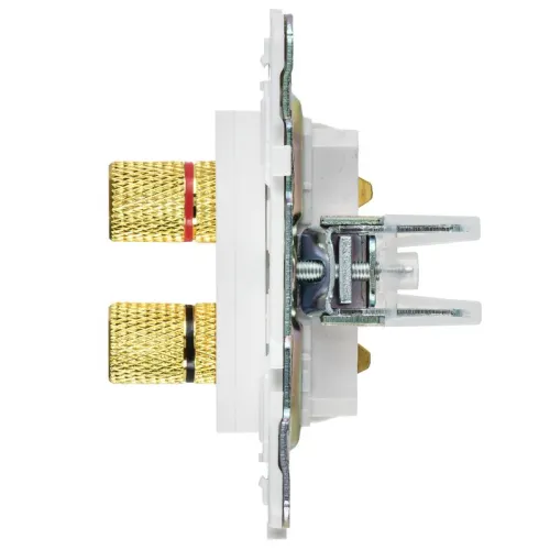 Аудиорозетка 4-м SKANDY SK-A01W арктич. бел. IEK SK-S40-K01 фото 2