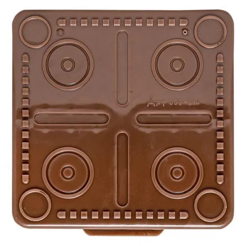 Коробка распаячная КМР-030-034 пылевлагозащ. 100х100х55 без мембранных вводов темн. дерево EKF plc-kmr-030-034-t фото 6