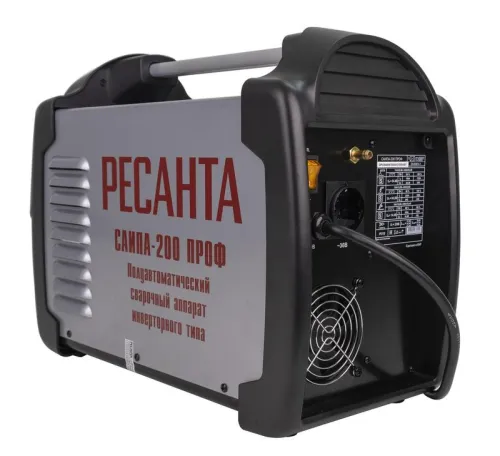 Инвертор сварочный полуавтомат. САИПА-200ПРОФ (MIG/MAG) Ресанта 65/97 фото 7