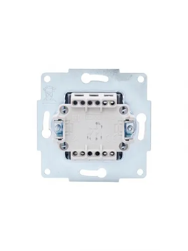 Выключатель 2-кл. СП Vesna механизм крем. LEZARD 742-0388-101 фото 4