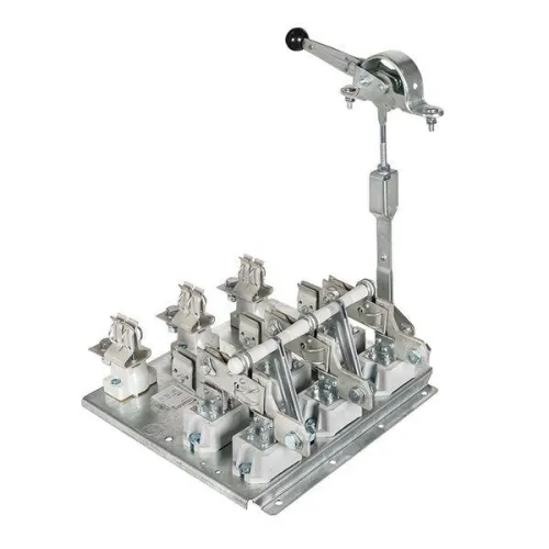 Разъединитель-предохранитель РПС-6 630А левый привод без ППН Basic EKF rps-r-630l фото 2