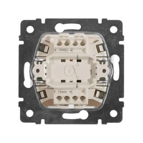 Выключатель 1-кл. СП Valena 10А IP31 250В механизм бел. IEK 774401 фото 2