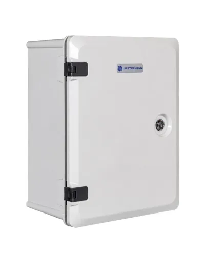 Шкаф монтажный композитный IK10 290x390x190мм IP66 Mastermann 00-01020360 фото 4