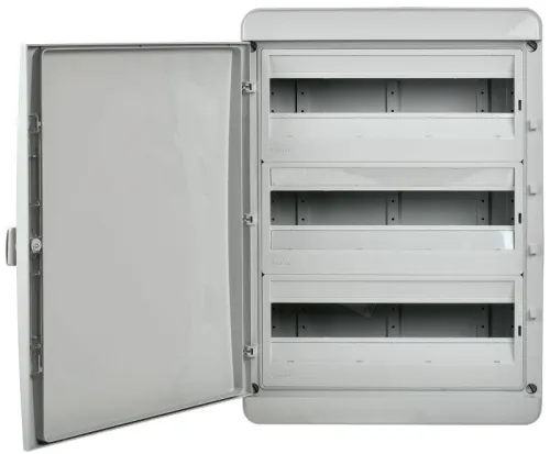 Корпус КМПн-54 TEKFOR IP65 сер. непрозр. дверь пластик. IEK TF5-KP73-N-54-65-K03-K03 фото 5