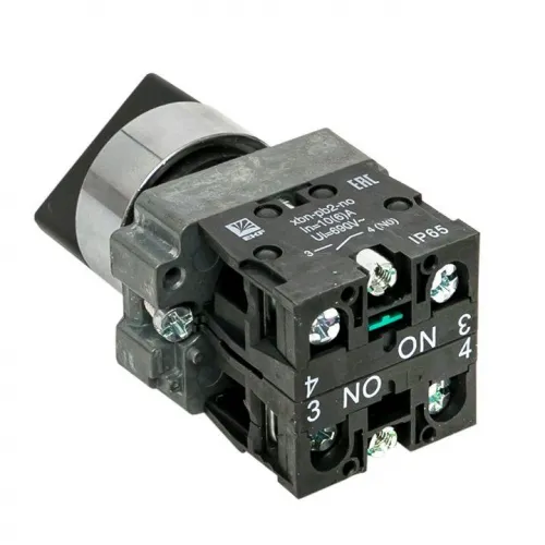 Переключатель BD33 3P короткая ручка 2NO IP65 PROxima EKF xb2-bd33-65 фото 7