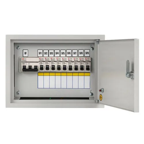 Щит осветительный ОЩВ с авт. выкл. 3п 1х63A 1п 9х16A EKF oshv-63-9 фото 2