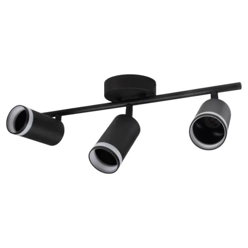 Светильник PCL-0103 3xGU10 IP20 230В BL настен./потолочн. декор. под лампу JazzWay 5066427 фото 4