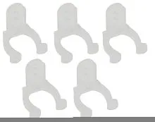 Набор креплений LS-clip-24-bath для установки термостойкой светодиодной ленты на поверхность (уп.5шт) Эра Б0062311