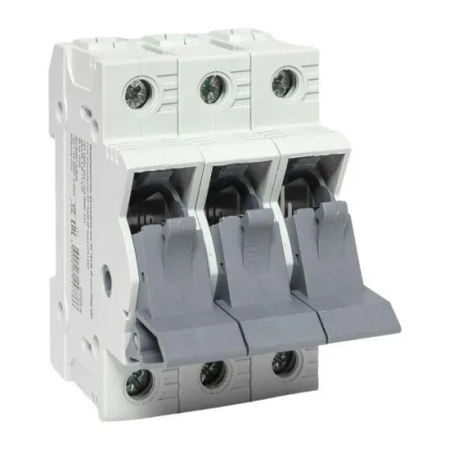 Предохранитель-разъединитель DF 10х38 3п (тип ПВЦ) EKF df103-e фото 9