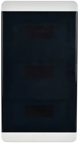 Корпус ЩРВ-П-36 TEKFOR IP41 черн. прозр. дверь пластик. IEK TF5-KP12-V-36-41-K01-K03 фото 2