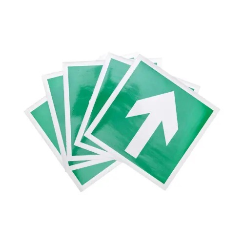 Знак эвакуационный "Направляющая стрелка" 200х200мм Rexant 56-0030 фото 2